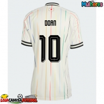 Camisa de Futebol Japão Ritsu Doan #10 Equipamento Secundário Mulheres Mundo 2026 Manga Curta